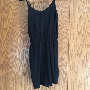 Basic black romper